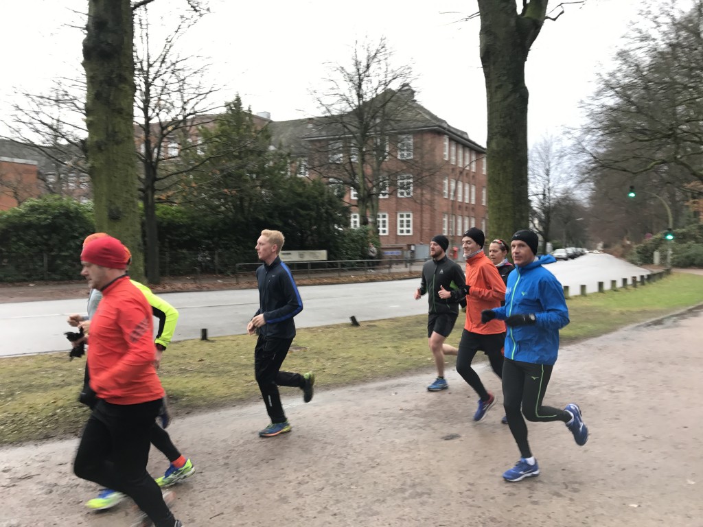 Stadtpark-vorbereitungslauf