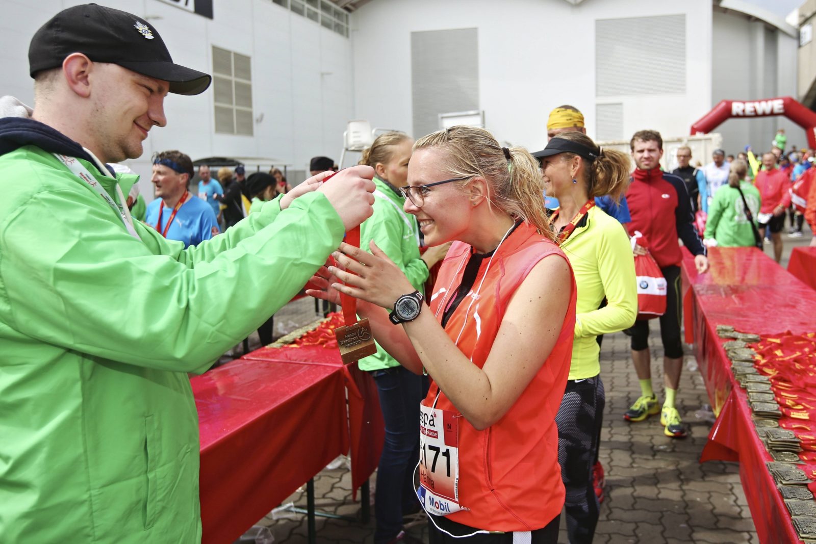 Haspa Marathon Hamburg Helfer