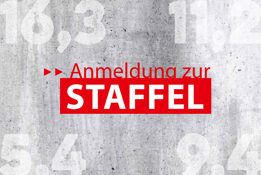 Anmeldung Staffel